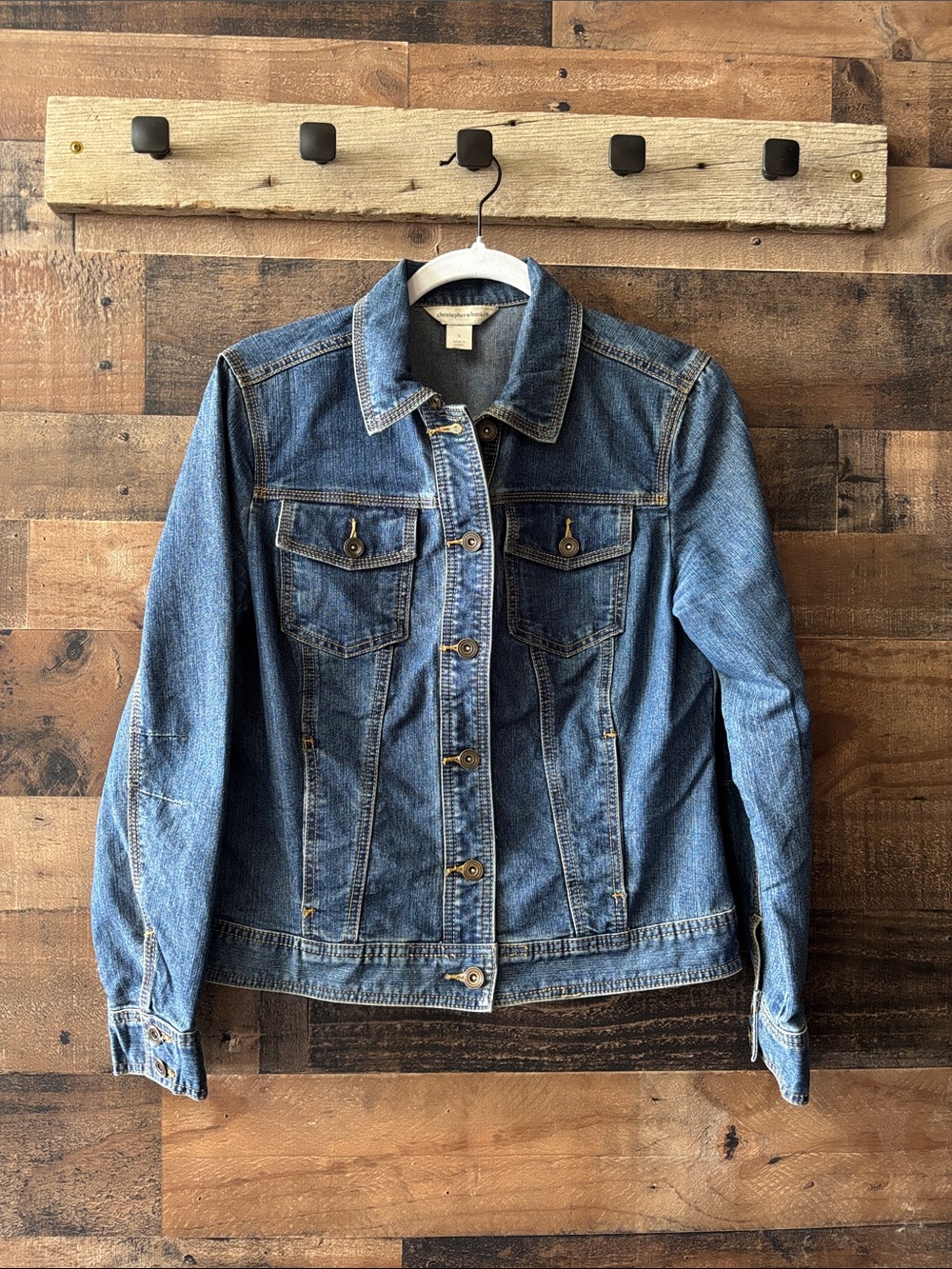 Christopher & Banks Blue Denim Jean Jacket